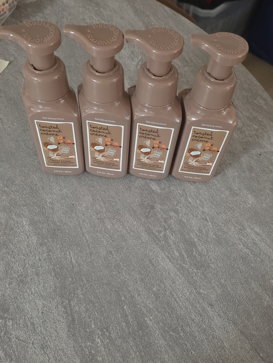 Bath & Body Works Other - Bath & Body Works Toasted Coconut Crème Hand Soap - Beige